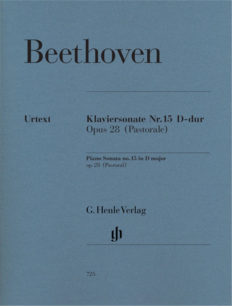Sonate 15 D-Dur Opus 28 ( Pastorale )